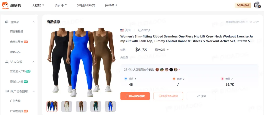 TikTok Shop“运动塑身衣”2周卖出8.5万单,亚马逊断货