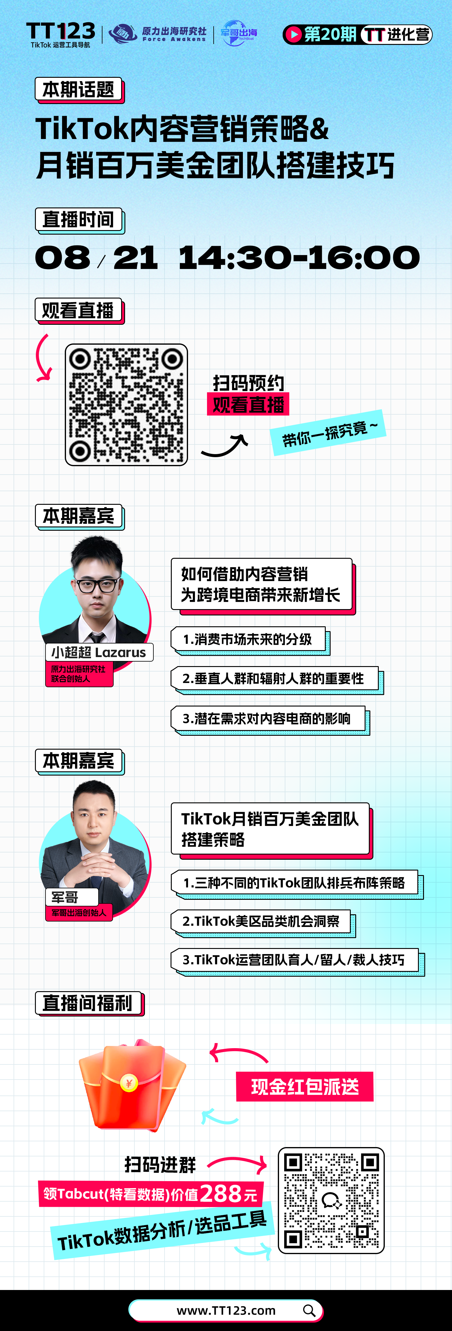 TikTok内容营销策略 & 月销百万美金团队搭建技巧