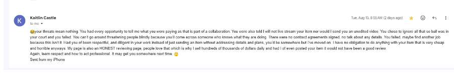 美国kaitlincastle1221https://www.tiktok.com/@kaitlincastle1221kcastle1221@gmail.com8138425808