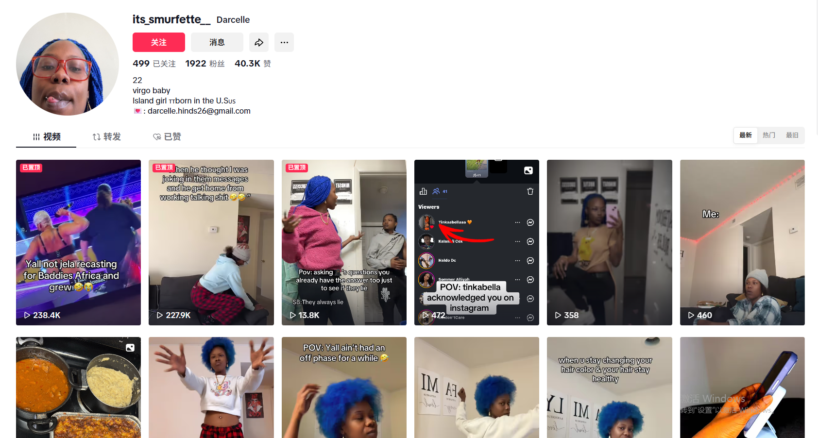 美国its_smurfette__https://www.tiktok.com/@its_smurfette__?is_from_webapp=1&sender_device=pcdarcelle.hinds26@gmail.com