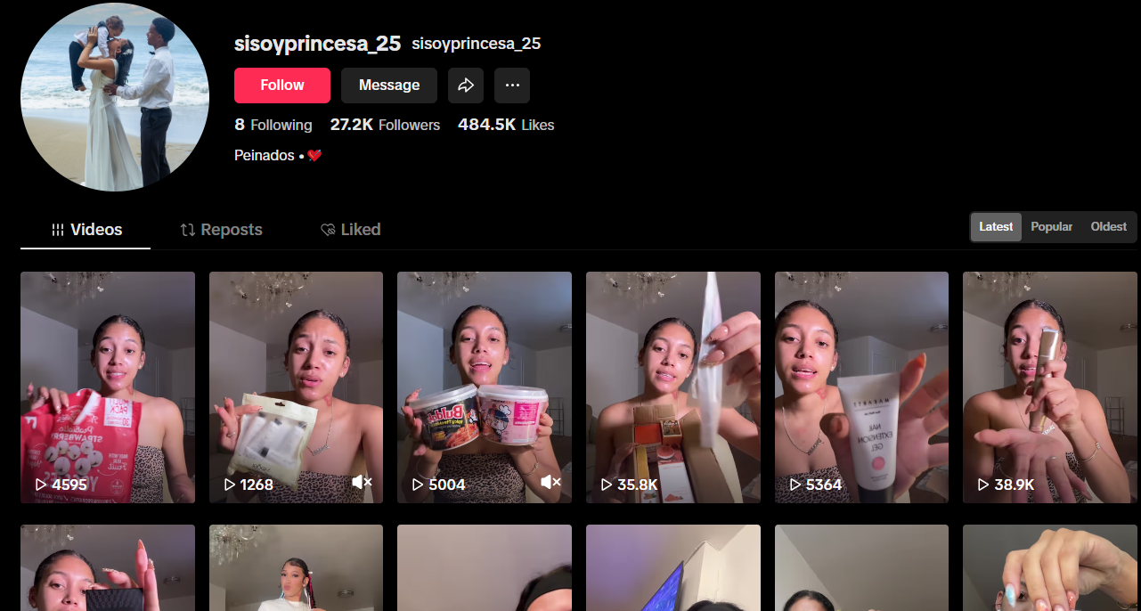 美国sisoyprincesa_25https://www.tiktok.com/@sisoyprincesa_25?shop_region=US无