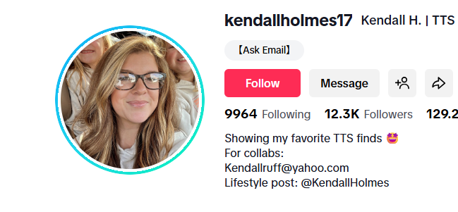 美国kendallholmes17https://www.tiktok.com/@kendallholmes17?lang=enkendallruff@yahoo.com