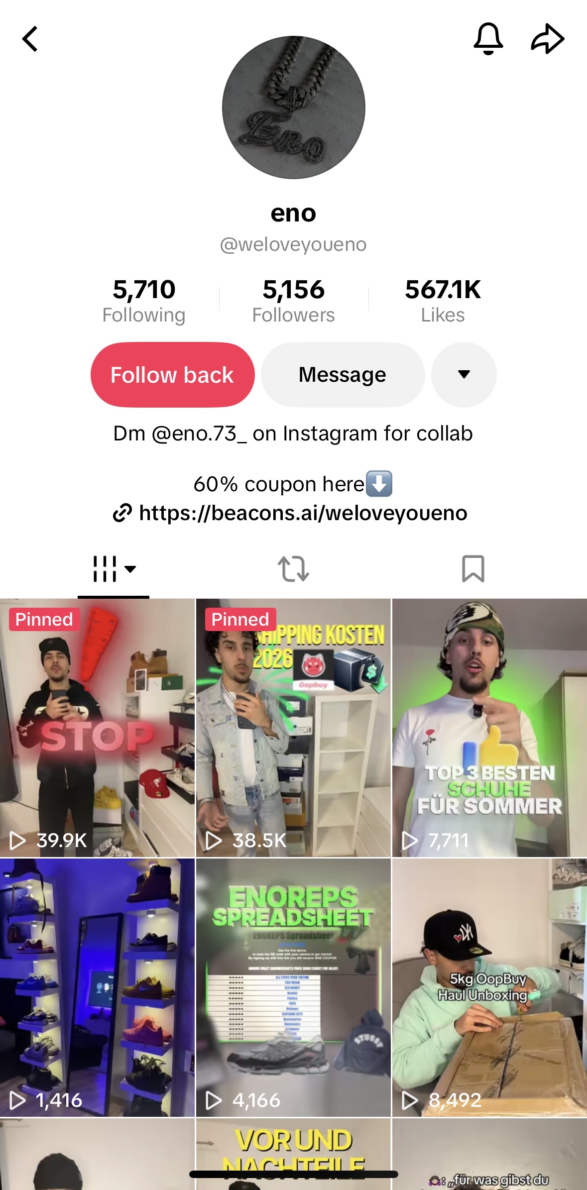 德国weloveyouenohttps://www.tiktok.com/@weloveyoueno?_r=1&_t=ZP-96tvDGqZrME+49 1575 2160110+49 1575 2160110