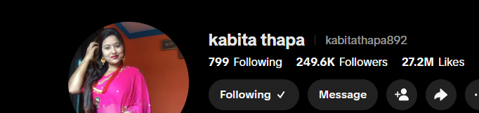 美国kabitathapa892 https://www.tiktok.com/@kabitathapa892?lang=en/