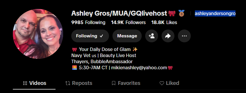 美国ashleyandersongrohttps://www.tiktok.com/@ashleyandersongro?lang=en/