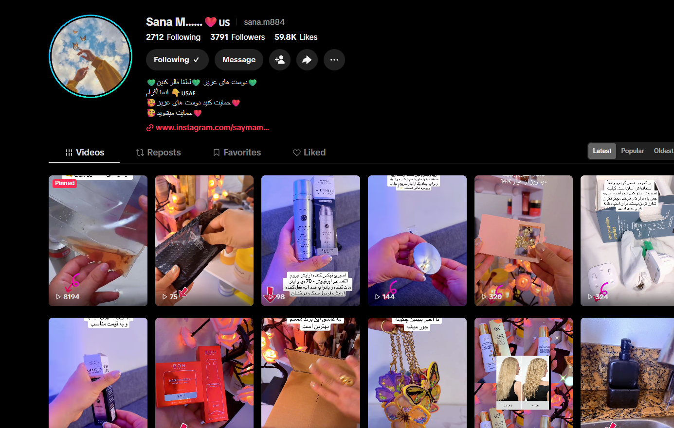 美国sana.m884https://www.tiktok.com/@sana.m884?lang=en/