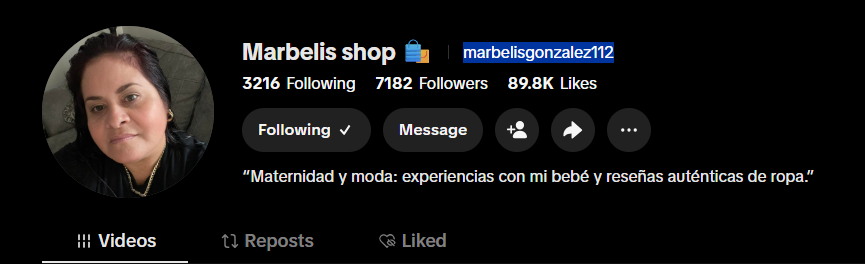 美国 marbelisgonzalez112https://www.tiktok.com/@marbelisgonzalez112?lang=en/