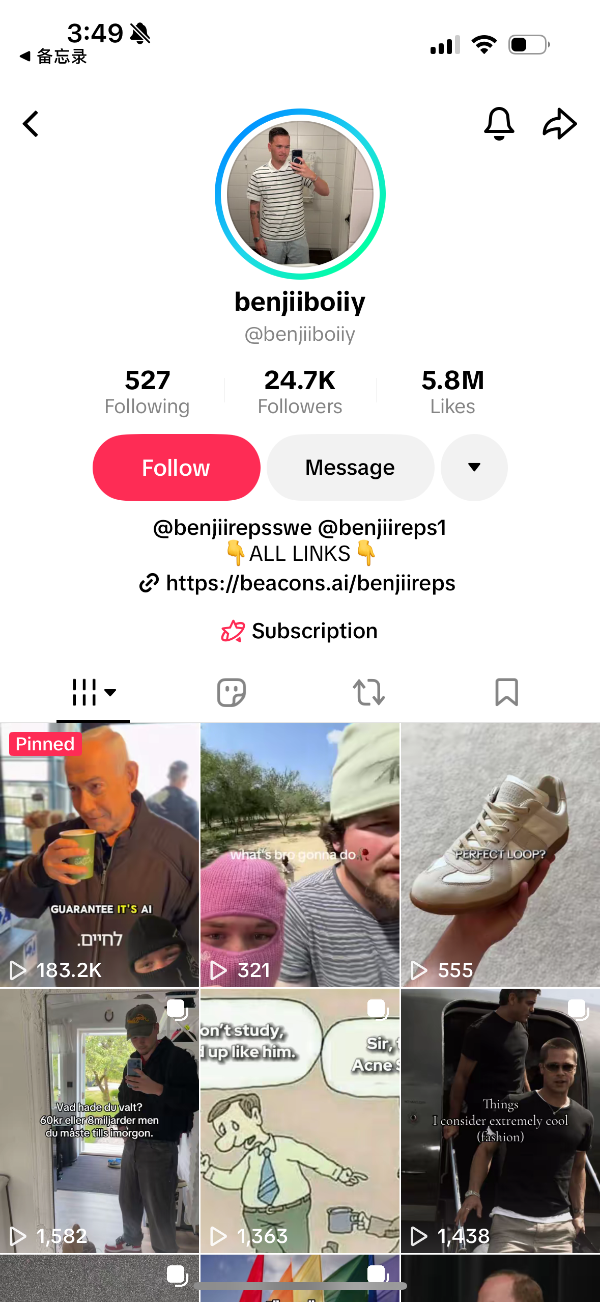 美国benjiiboiiyhttps://www.tiktok.com/@benjiiboiiy?_r=1&_t=ZT-99Ajb7rfsQ2mrbenjamin2006@gmail.com+46 76 037 74 00